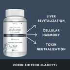 Vokin Biotech N-Acetyl L-Cysteine (NAC) – Supports Healthy Respiratory Function- 500mg