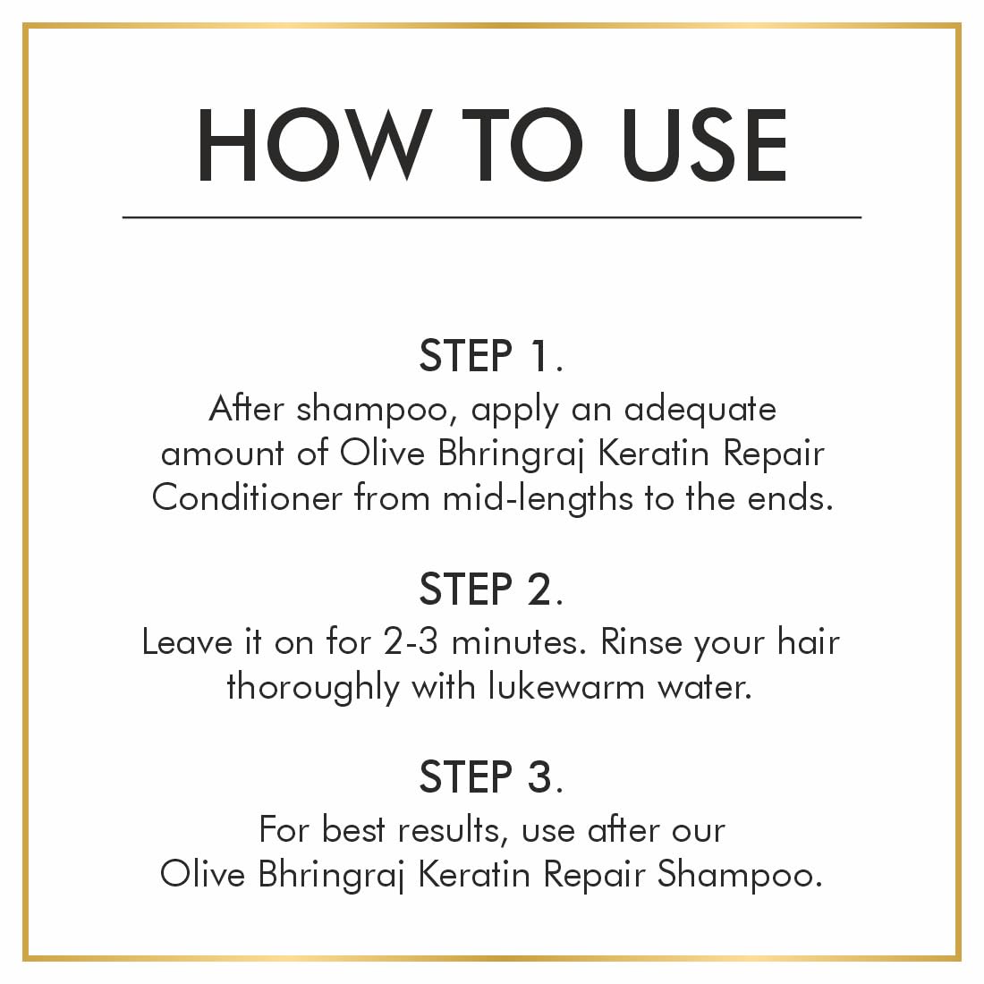 Nuerma Science Keratin Repair Olive Bhringraj Hair Conditioner for Dehydrated & Strengthen Hair