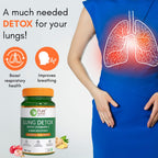Pure Nutrition Lung Detox with Vitamin C & Grape Seed Extract Veg Capsules - Distacart