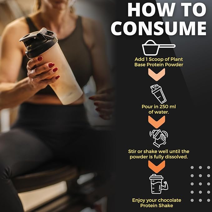 BOOSTIQ Vegan Plant Protein Powder - Chocolate Flavour