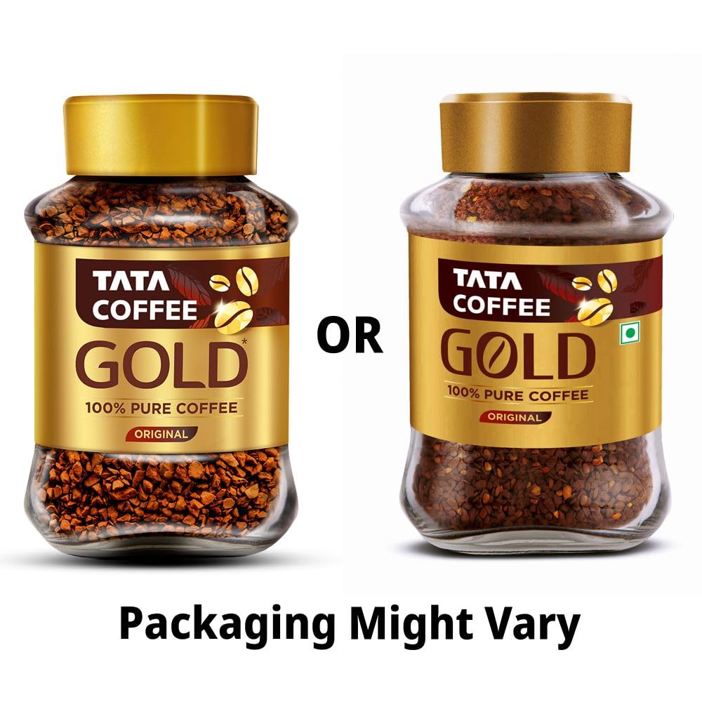 Tata Coffee Gold Original Instant & Pure Coffee Jar - Distacart