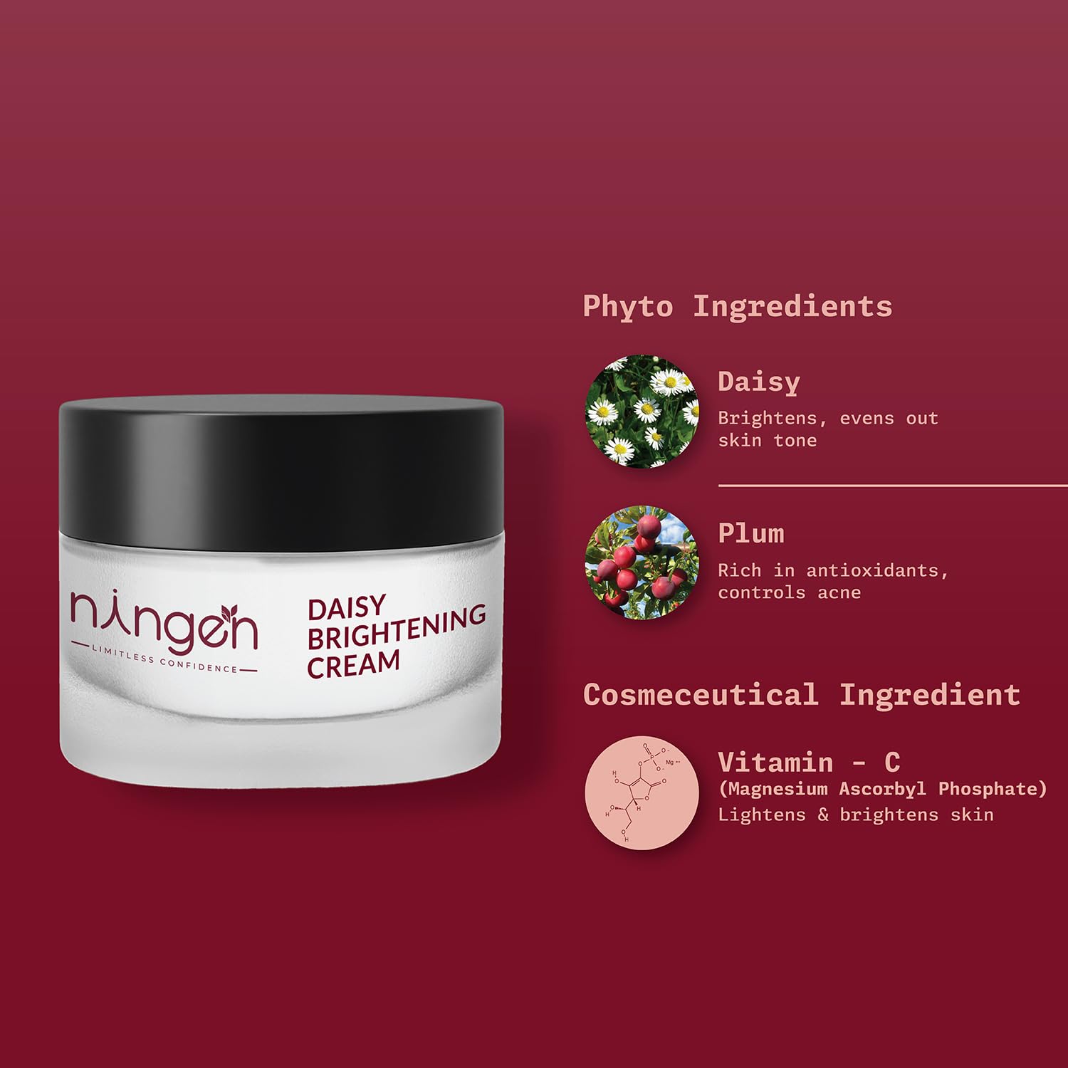 Ningen Daisy Brightening Face Cream