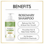 Nuerma Science Keratin Repair Rosemary Shampoo for Damaged, Dry & Frizzy Hair