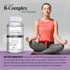 Vokin Biotech 100% Natural Vitamin B-Complex Capsules