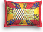 Vamika Printed Cotton Red & Multicolor Bedsheet With Pillow Covers (LEOC_CHOK_R)