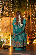 Yash Enterprise Rama Crunchy Silk Party Wear Embroidery Suit Set - Distacart