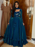 Yash Enterprise Rama Fandy Silk Party Wear Embroidery Suit Set - Distacart