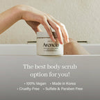 Arencia Geranium & Primrose Fresh Cloud Body & Scalp Scrub