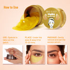 Swiss Beauty Hydra Eye Serum Patches For Dark Circles And Puffiness , Hydrate Skin - Vitamin-C - Distacart