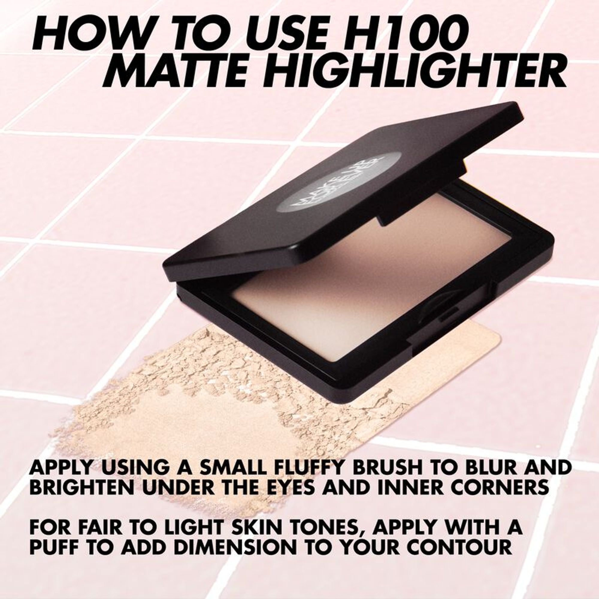 MAKE UP FOR EVER Artist Face Powder Highlighter - H100 Cheerful Beige