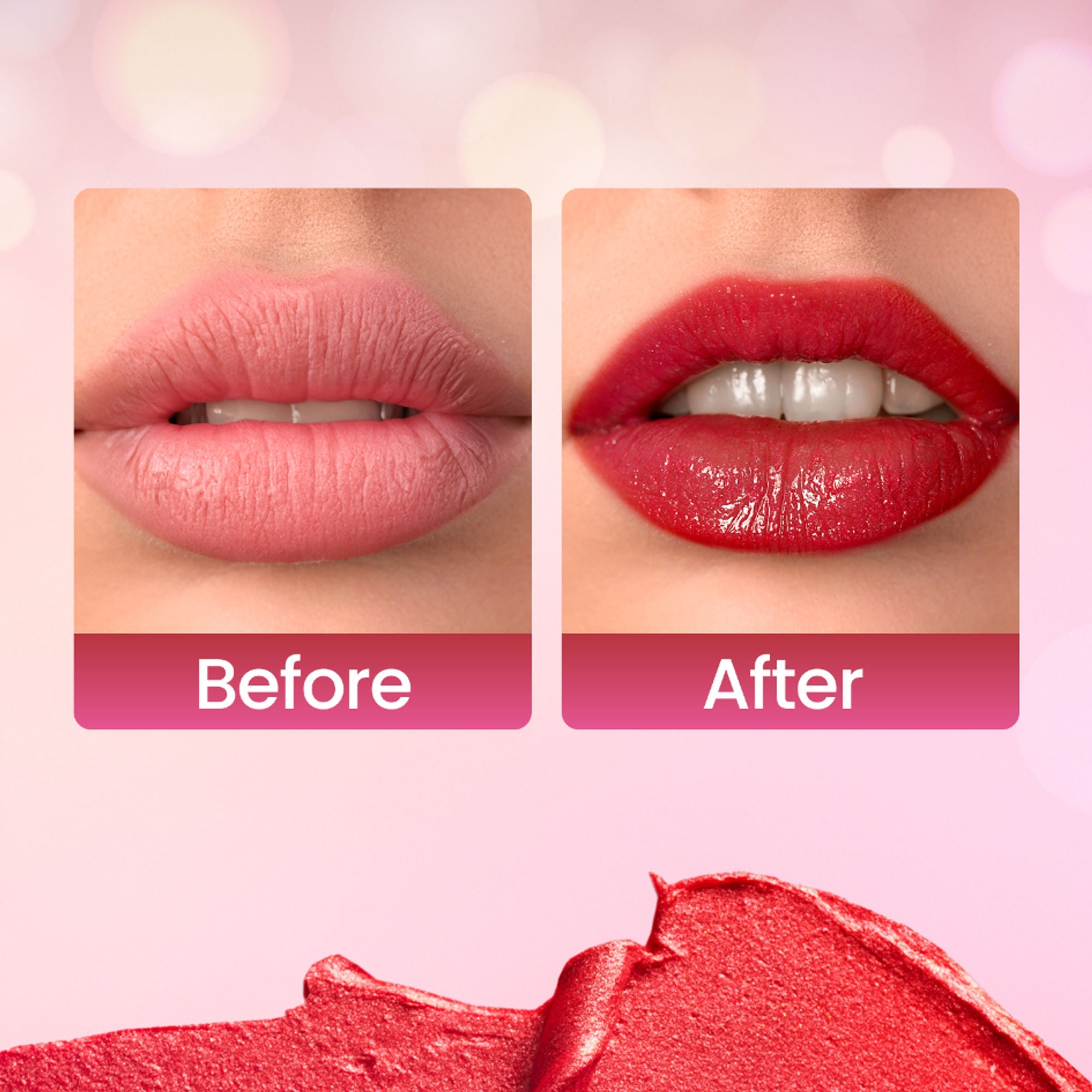Swiss Beauty My Shine High Pigmented & Long-Lasting Lipstick Enriched with Vitamin E - 05 Candyman Pink - Distacart
