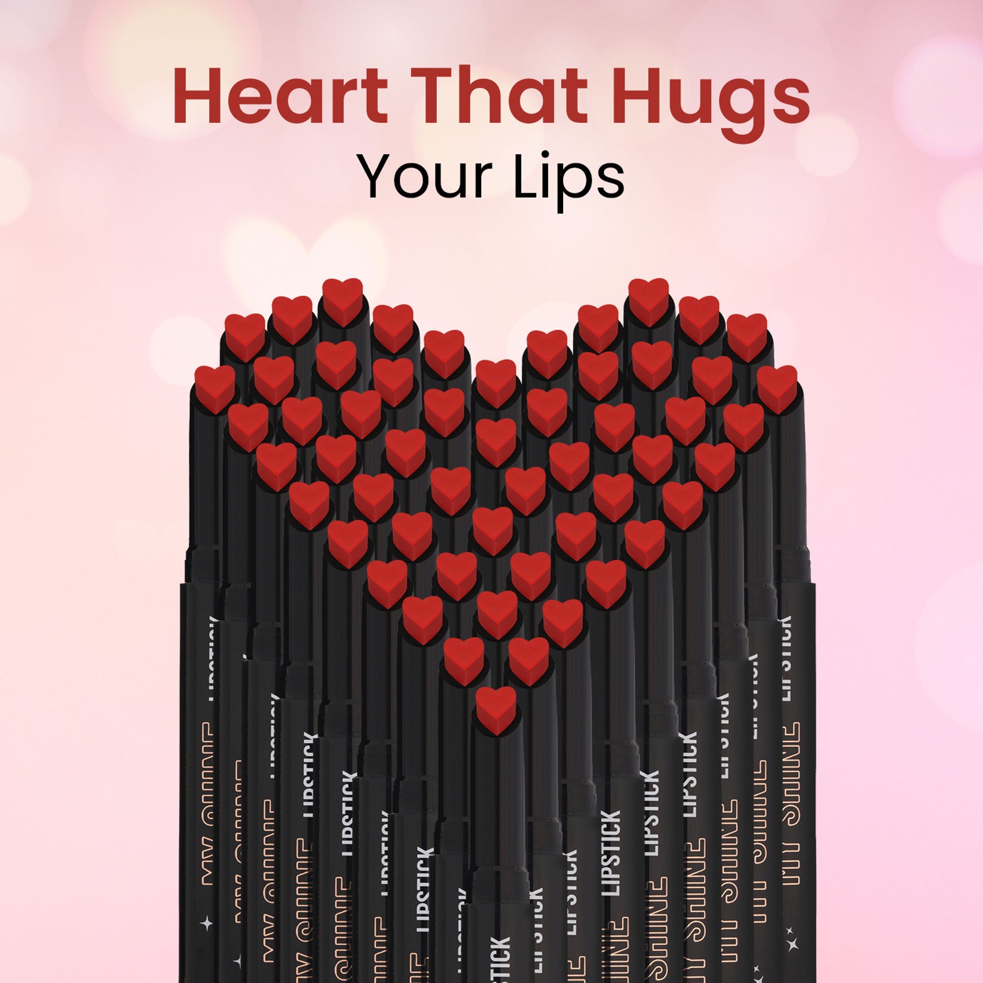 Swiss Beauty My Shine High Pigmented & Long-Lasting Lipstick Enriched with Vitamin E - 12 Stricker Red - Distacart