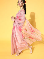 Saree Mall Floral Saree - Distacart