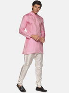Sethukrishna Men Pink Kurta with Churidar - Distacart