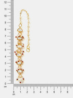 Ruby Raang Rose Mist Pearl Earrings - Distacart