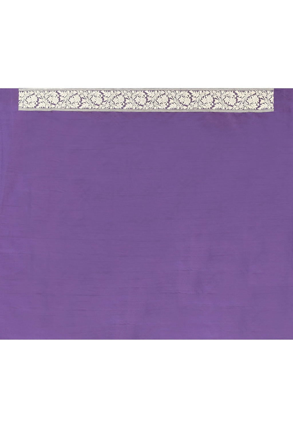 Joban Fashion Plum Purple Pure Katan Pure Handloom Banarasi Silk Saree