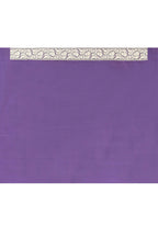 Joban Fashion Plum Purple Pure Katan Pure Handloom Banarasi Silk Saree