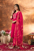 Pramukh Fab Pink Color Marina Silk Kurta Set - Distacart