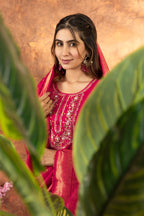 Pramukh Fab Pink Color Marina Silk Kurta Set - Distacart