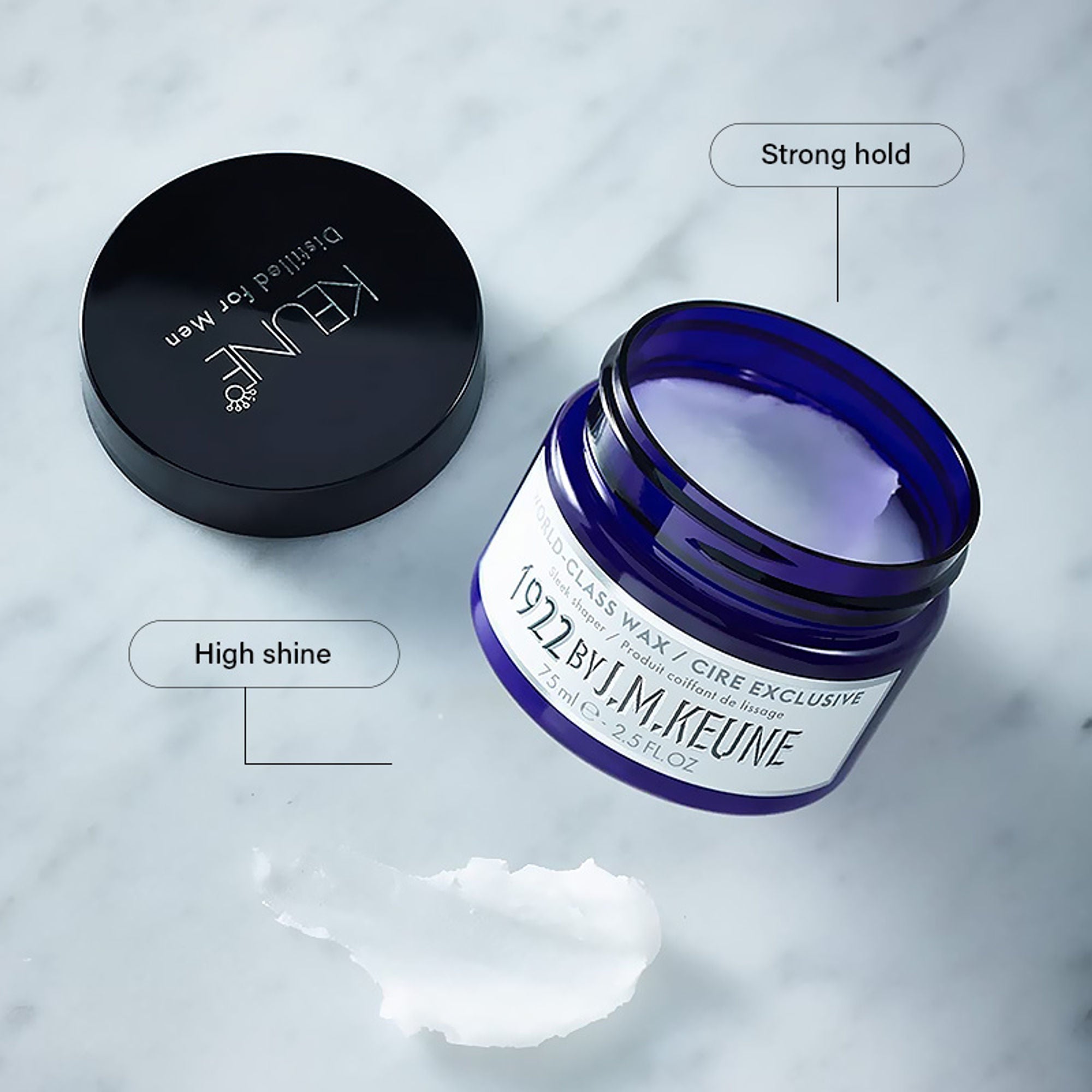 Keune Haircosmetics 1922 By J.M. Keune Strong Hold Wax - Distacart