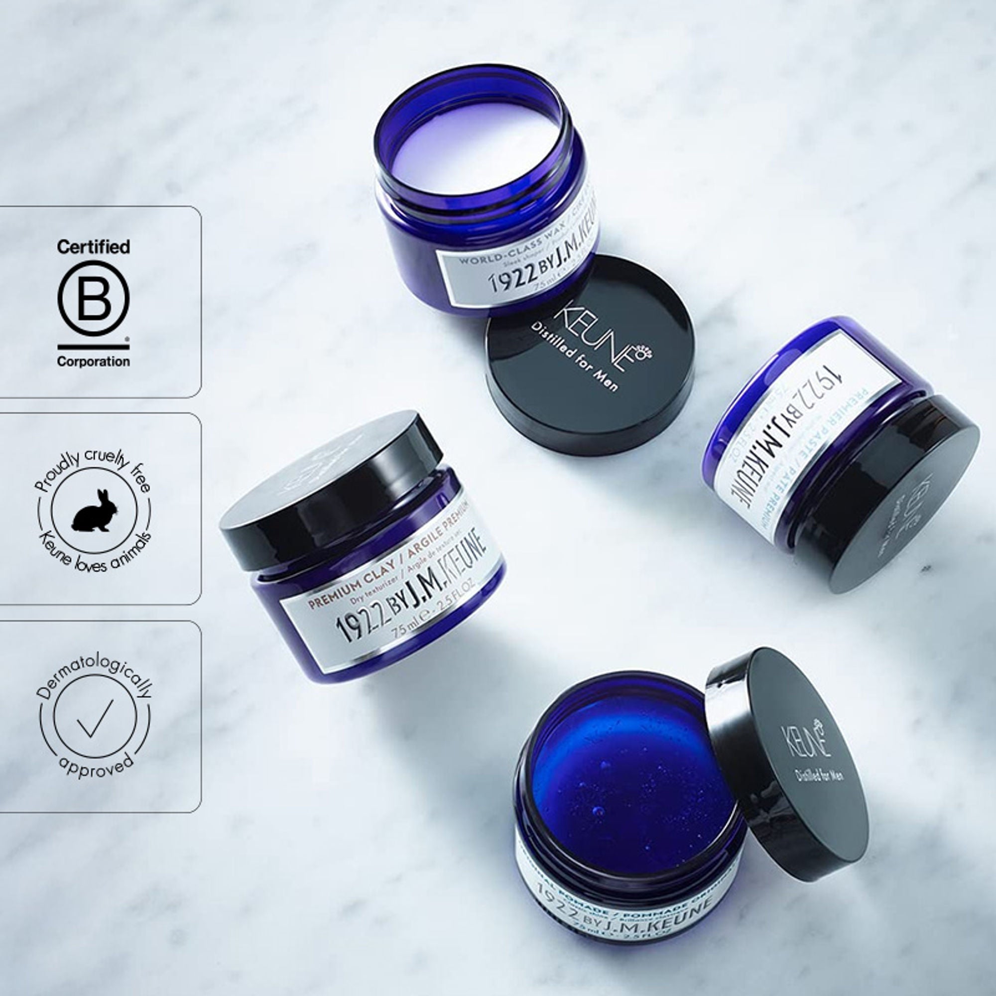 Keune Haircosmetics 1922 By J.M. Keune Strong Hold Wax - Distacart