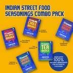Crista Spices Indian Street Food Seasonings Combo Pack - Distacart