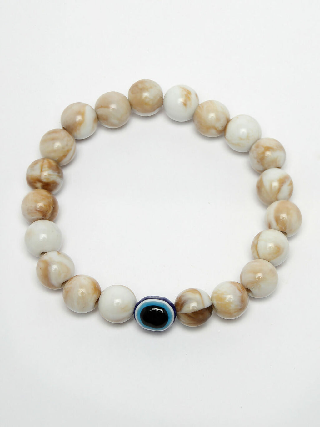 NVR Men & Women Marble Evil Eye Adjustable Bracelet - Distacart