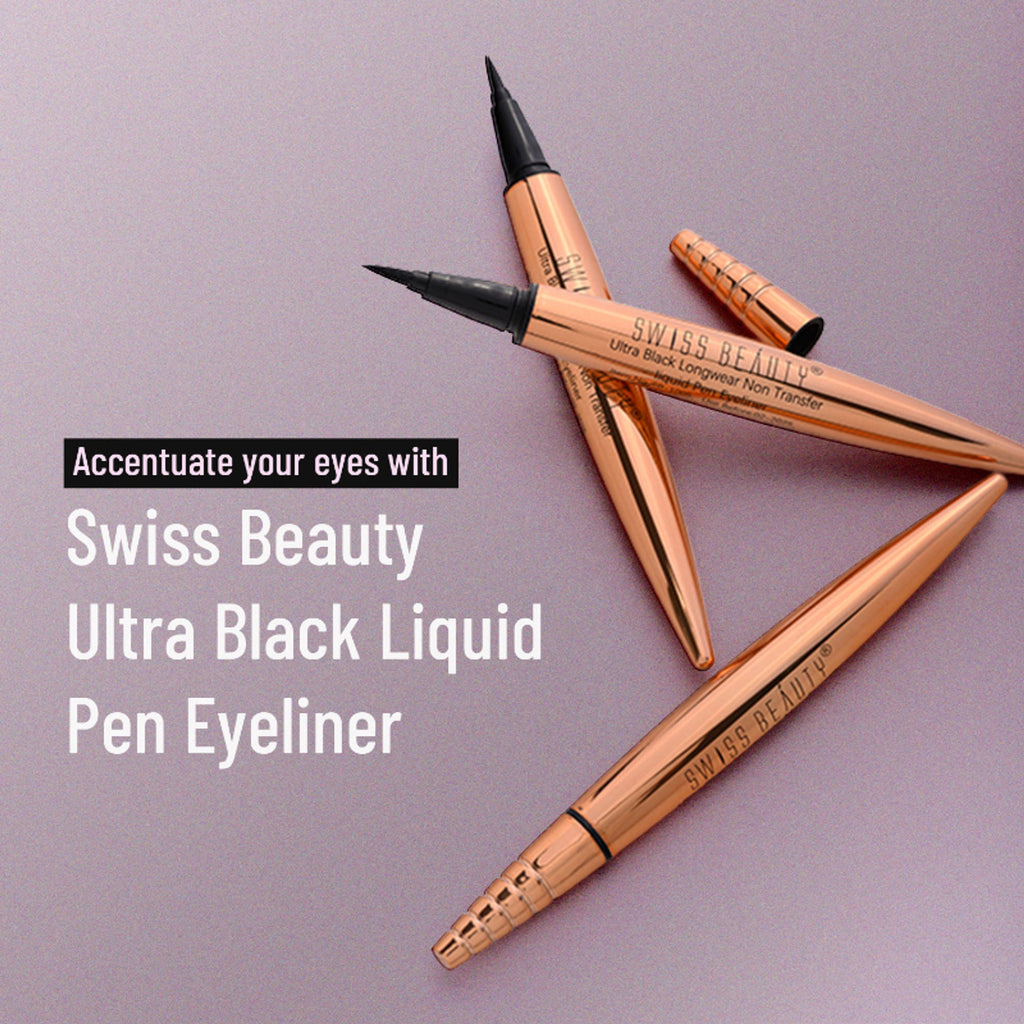 Swiss Beauty Liquid Pen Eyeliner - Black - Distacart