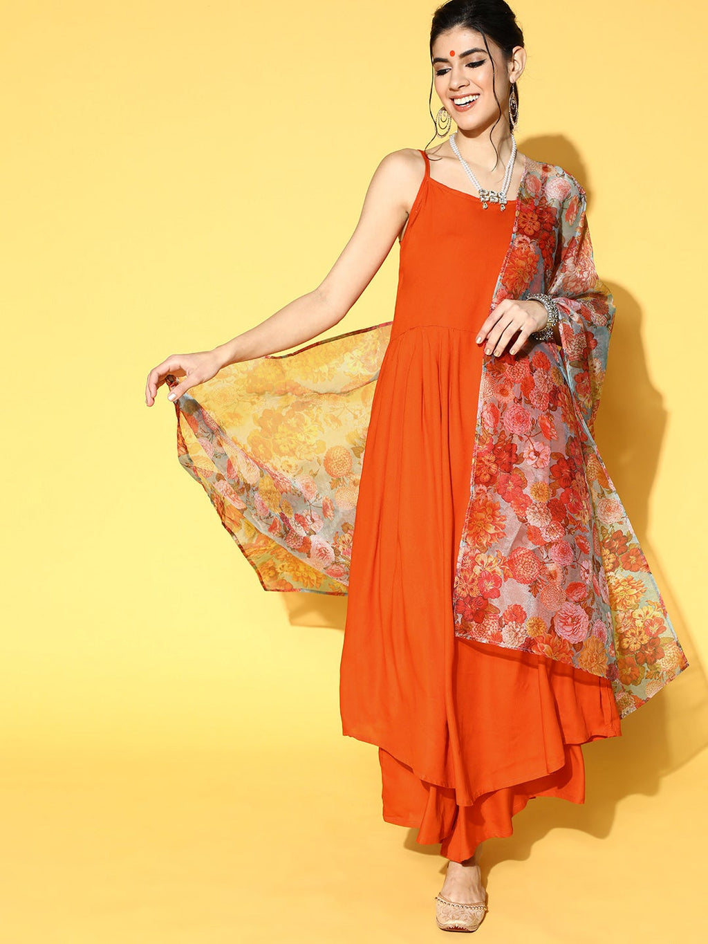 InWeave Orange Strappy Set