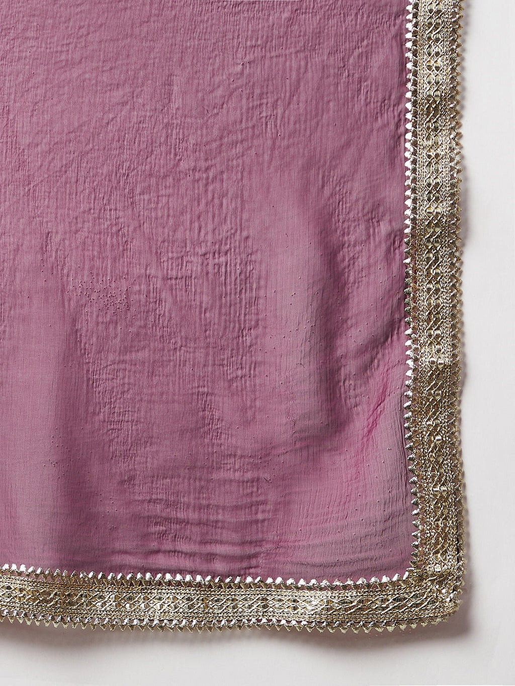 InWeave Wine Gota Mirror Sharara Set - Distacart