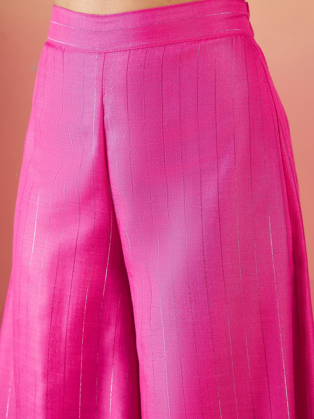 InWeave Fuchsia Olive Lurex Set