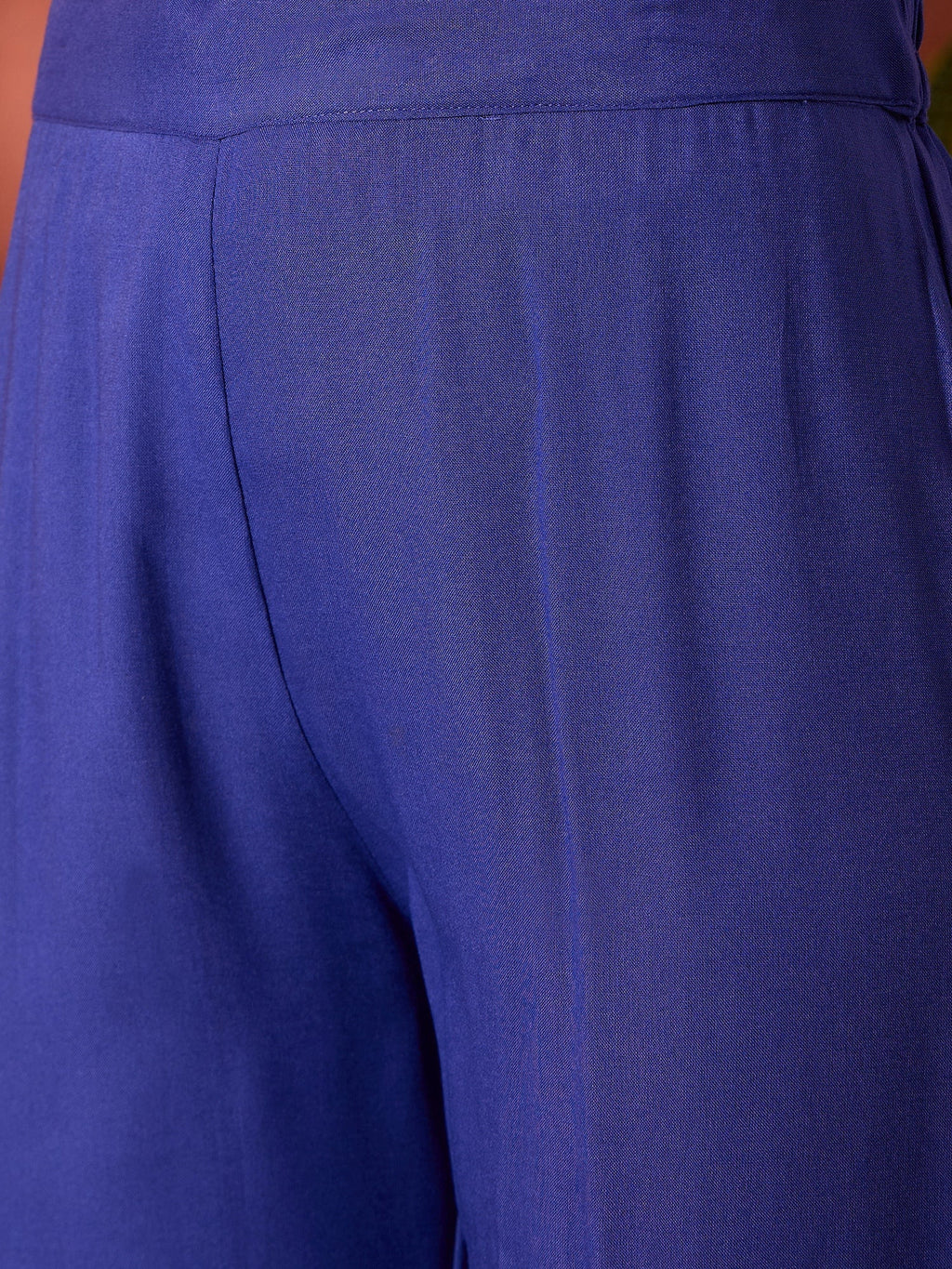 InWeave Ink Blue Anarkali Patola Kurta Set