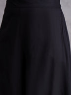 InWeave Black Small Check Black Palazzo Set