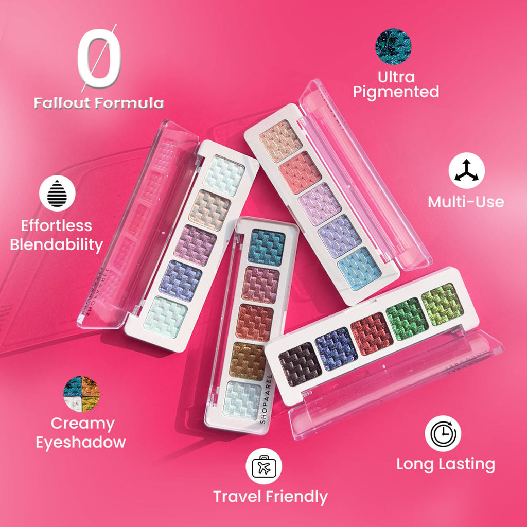 Shopaarel Sparkle 5 Color Eyeshadow - Infinty