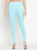 TAG 7 Women Solid Ankle-Length Leggings