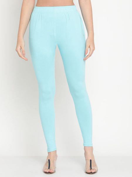 TAG 7 Women Solid Ankle-Length Leggings