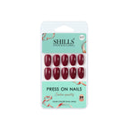 shills professional reusable press on nails oval spn517