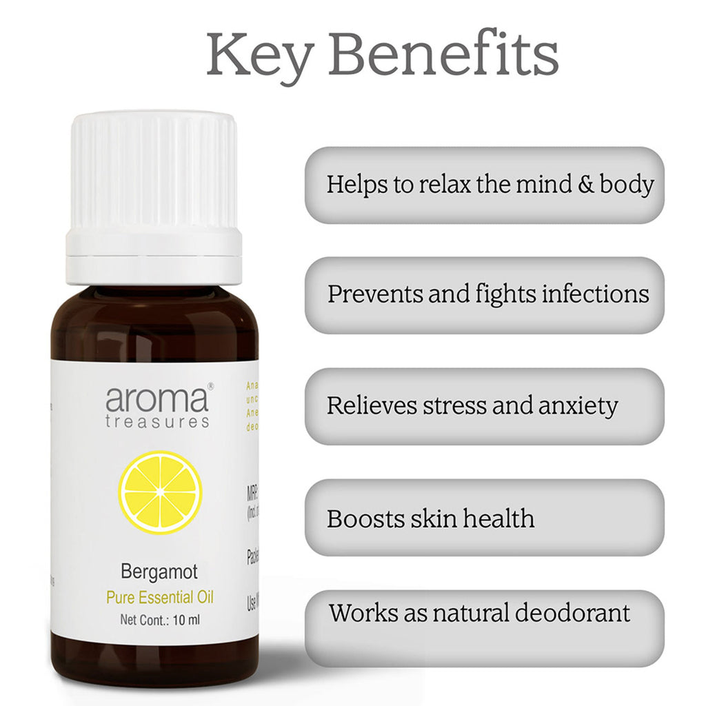 Aroma Treasures Bergamot Pure Essential Oil