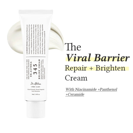 Dr.Althea 345 Relief Cream: Soothing & Barrier Repair Cream with power of Niacinamide & Panthenol