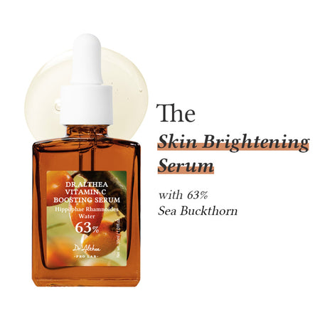 Dr.Althea Vitamin C Boosting Serum with Sea Buckthorn: Antioxidant Brightening Serum for Dull Skin