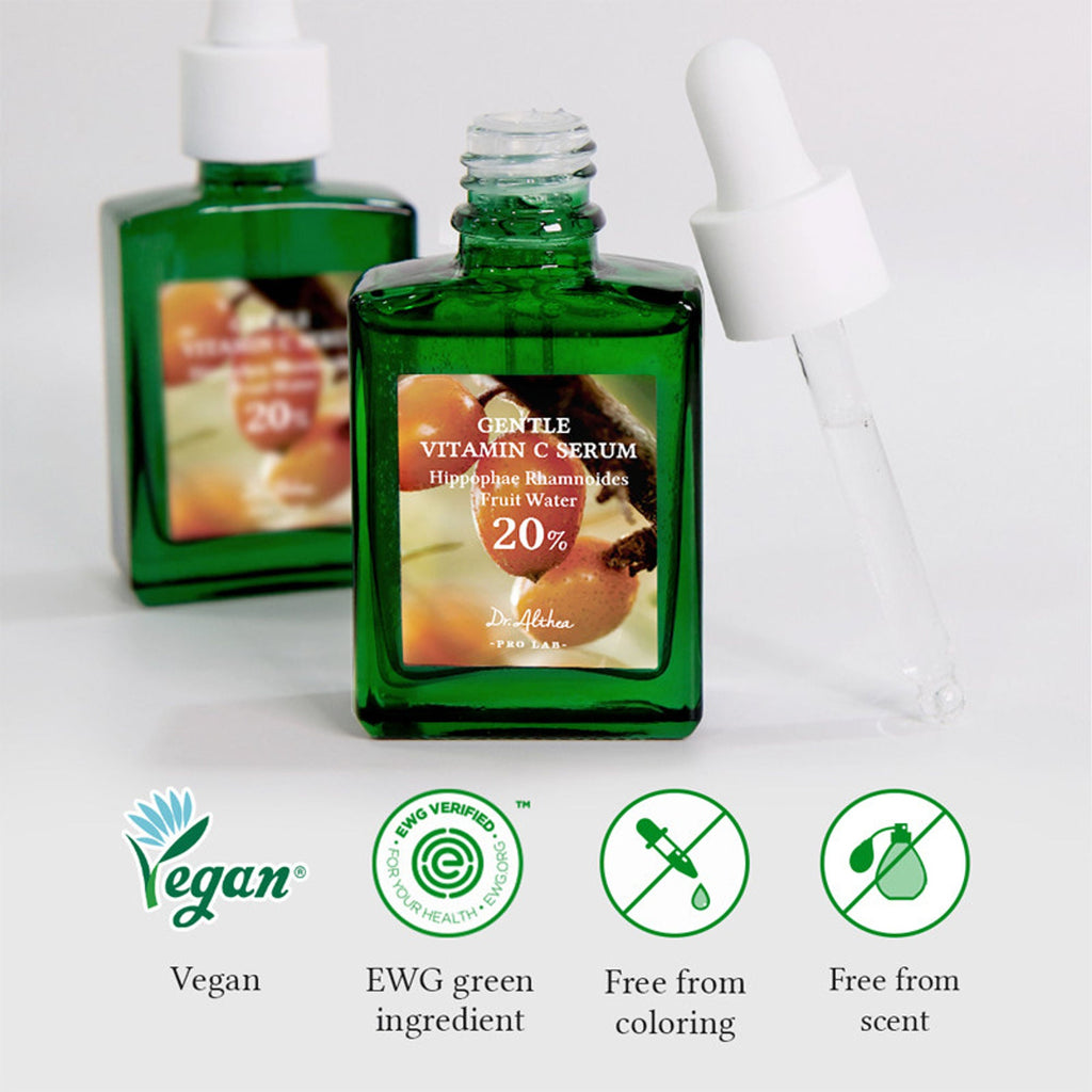 Dr.Althea Gentle Vitamin C Serum: Low-Irritation Brightening Serum for Sensitive Skin