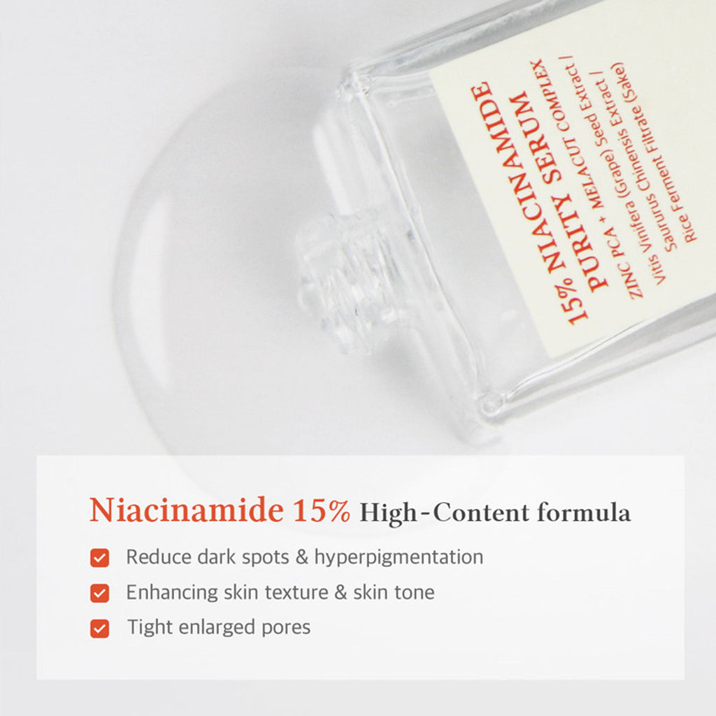 Dr.Althea 15% Niacinamide Purity Serum: High-Potency Serum for Oil Control & Pores