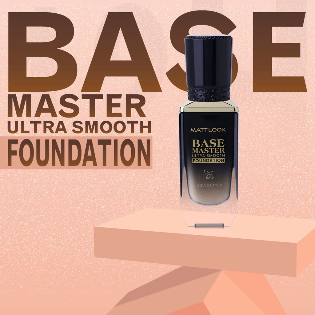 Matt Look Base Master Ultra Smooth Foundation - Beige