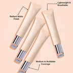 Matt Look Wonder Whip Soft Touch Mousse Foundation - Light