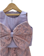 ArthLife Lavender And Pink Bow Co-Ord Set