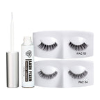 PAC Studio Tapered Lash - 53 + 54 + Lash Fixer Eyelash Glue - Transparent Combo