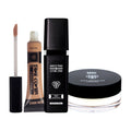 PAC Studio Makeup Prime And Setting Spray + Take Cover Concealer - 08 Stark Nude + Hd Powder Combo