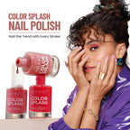 Swiss Beauty Color Splash Nail Polish - 402 Latte Glow - Distacart
