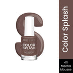 Swiss Beauty Color Splash Nail Polish - 411 Mocha Mousse