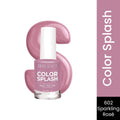 Swiss Beauty Color Splash Nail Polish - 602 Sparkling Rose